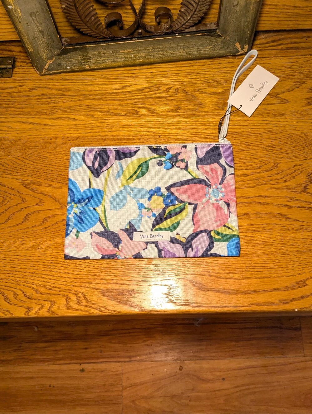 Vera Bradley Marian Floral Lighten Up Wristlet